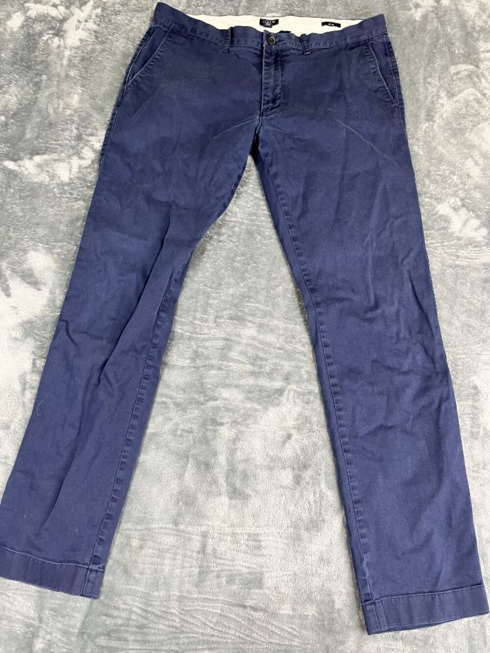 J.Crew Mens Slim Fit Flex Chino Pants Navy W34 L32